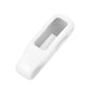 Silicone protective clip case cover for Fitbit Inspire 2, white side view