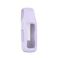 Lavender silicone clip case cover for Fitbit Inspire 2 with open display window