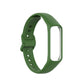 Dark green silicone replacement wrist strap watchband for Galaxy Fit 2