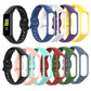 Multiple silicone wrist strap watchbands in assorted colors with watch window