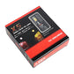 Car double-color fog light bulb set in retail box packaging