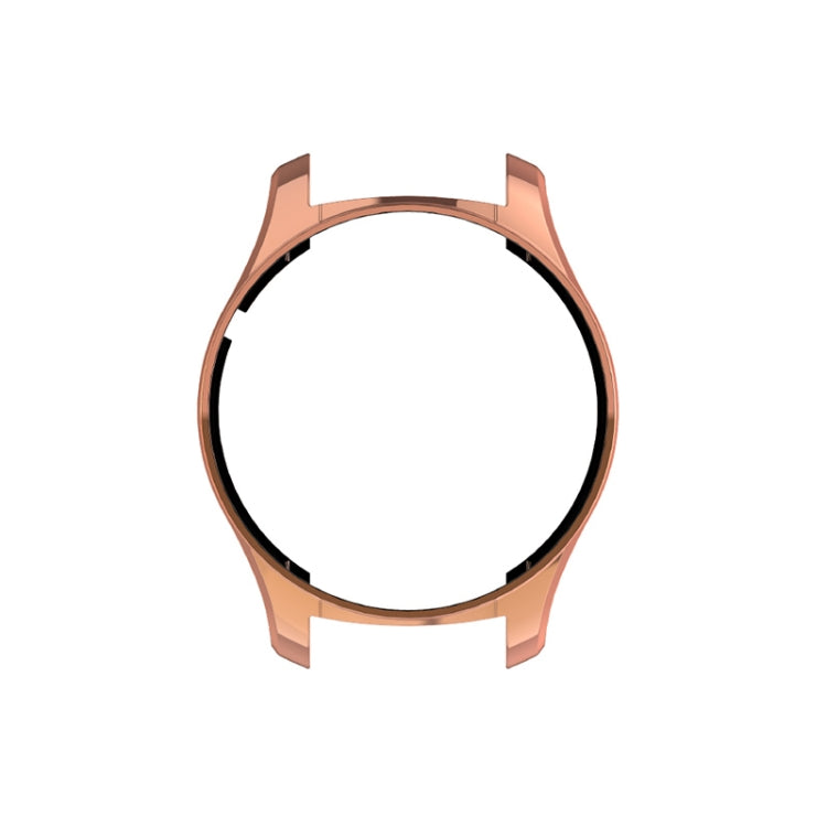 Rose gold TPU watch case cover with open bezel for Huawei GT 42mm