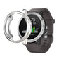 Silver TPU protective watch case with raised bezel, open frame over watch face