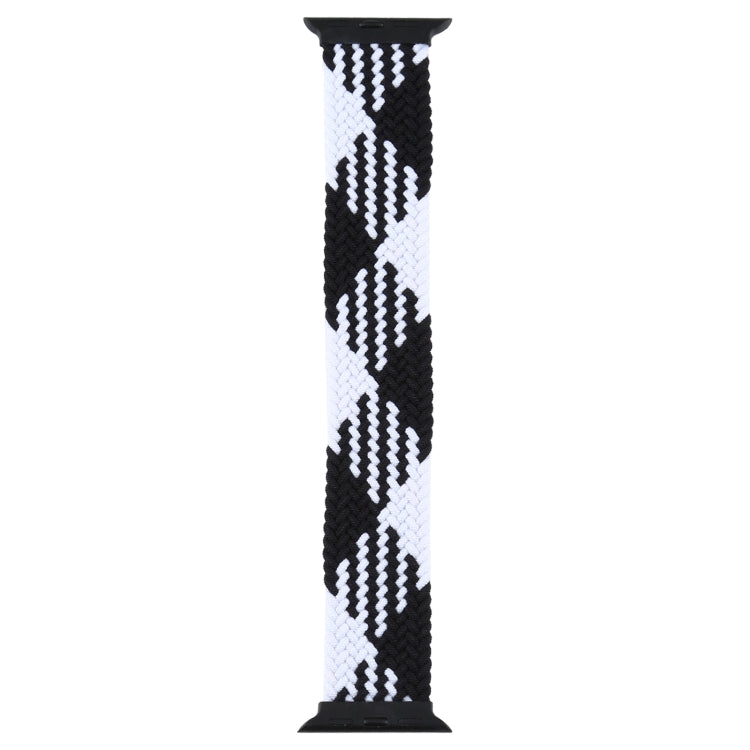 Plastic Buckle Mixed Color Nylon Braided Single Loop Replacement Watchbands For Apple Watch Series 6 & SE & 5 & 4 44mm / 3 & 2 & 1 42mm, S, M, L, XL, XXL