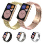 For Huawei Watch Fit Three-beads Metal Replacement Strap Watchband