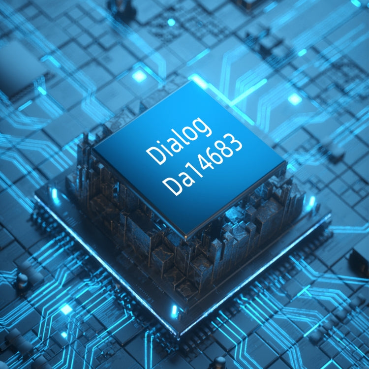 Smartwatch processor chip close-up with circuit board design