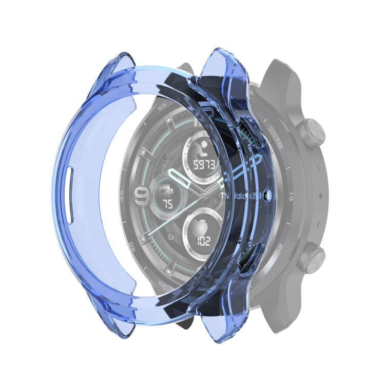For TicWatch Pro 3 / Pro 3 Lite Half Coverage Hollowed TPU Protective Case, For TicWatch Pro 3