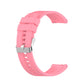 For Amazfit GTS 2e / GTS 2 20mm Silicone Replacement Strap Watchband with Silver Buckle, For Amazfit GTS 2e