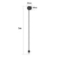 For Suunto 7 USB Magnetic Charging Cable Charger with Data Function & Chip Protection, Length: 1m, Charger
