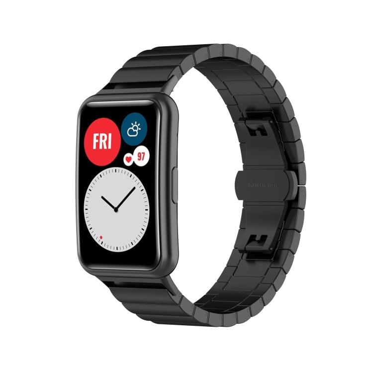 For Huawei Watch Fit Stainless Steel Replacement Strap Watchband