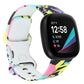 For Fitbit Versa 3 Printing Replacement Strap Watchband, L