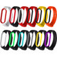 For Xiaomi Mi Band 6 (CA8856) Two-color Silicone Replacement Strap Watchband
