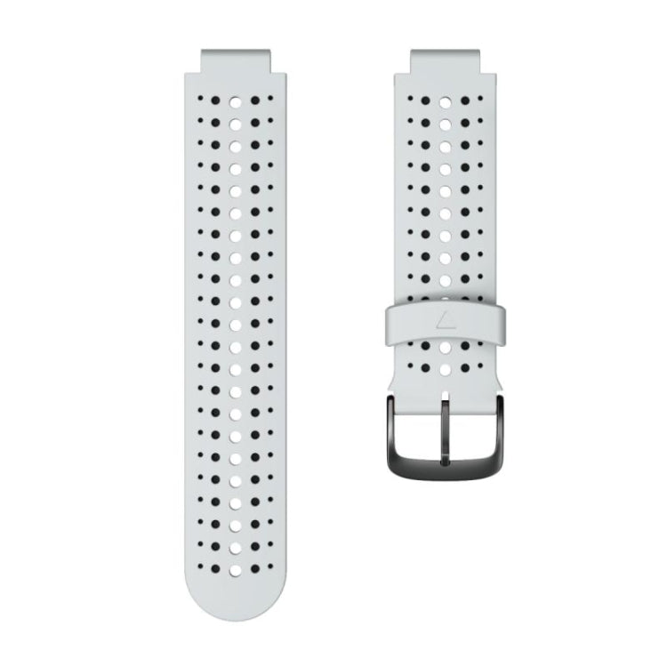 Two-color Silicone Replacement Strap Watchband, For Garmin Forerunner 220