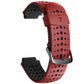 Two-color Silicone Replacement Strap Watchband, For Garmin Forerunner 220