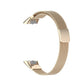 Champagne gold Milanese mesh watchband with metal clasp