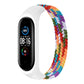 For Xiaomi Mi Band 6 / 5 / 4 / 3 / 2 Universal Silicone Elasticity Weave Replacement Strap Watchband, XS 140mm, S 150mm, M 160mm, L 170mm, XL 180mm