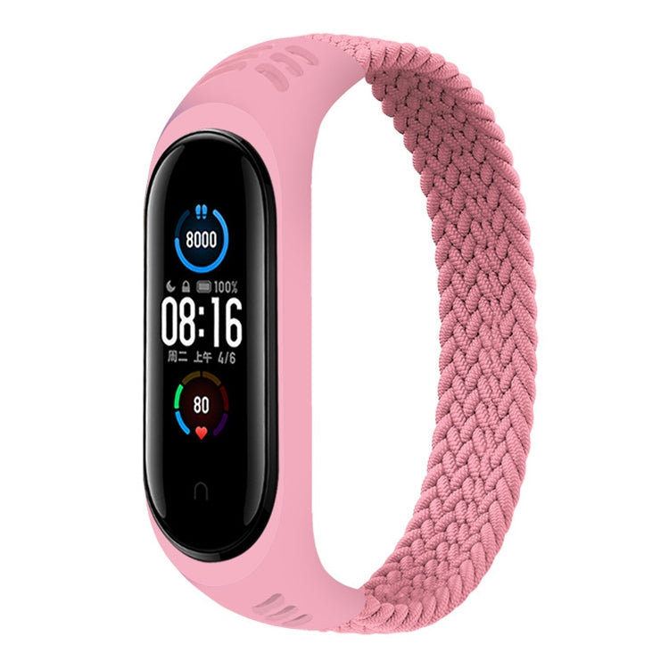 For Xiaomi Mi Band 6 / 5 / 4 / 3 / 2 Universal Silicone Elasticity Weave Replacement Strap Watchband, XS 140mm, S 150mm, M 160mm, L 170mm, XL 180mm