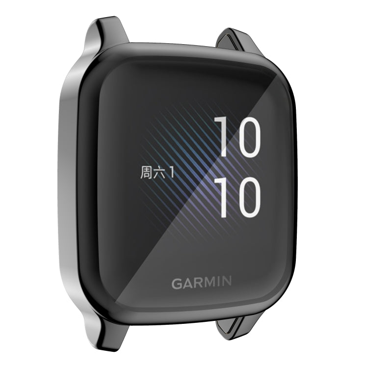 Full Coverage TPU Electroplating Protective Case, For Garmin Venu Sq