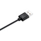 USB-A plug with black charging cable and molded strain relief