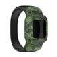 For Garmin Vivofit JR3 No Buckle Silicone Printing Replacement Watchband, S, L