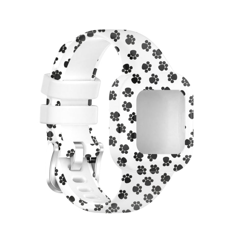 For Garmin Vivofit JR3 Silicone Printing Replacement Watchband