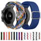 Universal Adjustable Nylon Braided Elasticity Replacement Strap Watchband, 20mm, 22mm