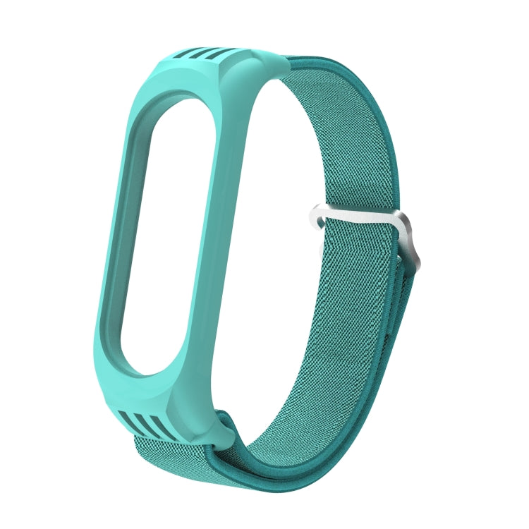 For Xiaomi Mi Band 6 / 5 / 4 / 3 9-shaped Buckle Twill Replacement Strap Watchband