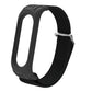 For Xiaomi Mi Band 6 / 5 / 4 / 3 9-shaped Buckle Twill Replacement Strap Watchband
