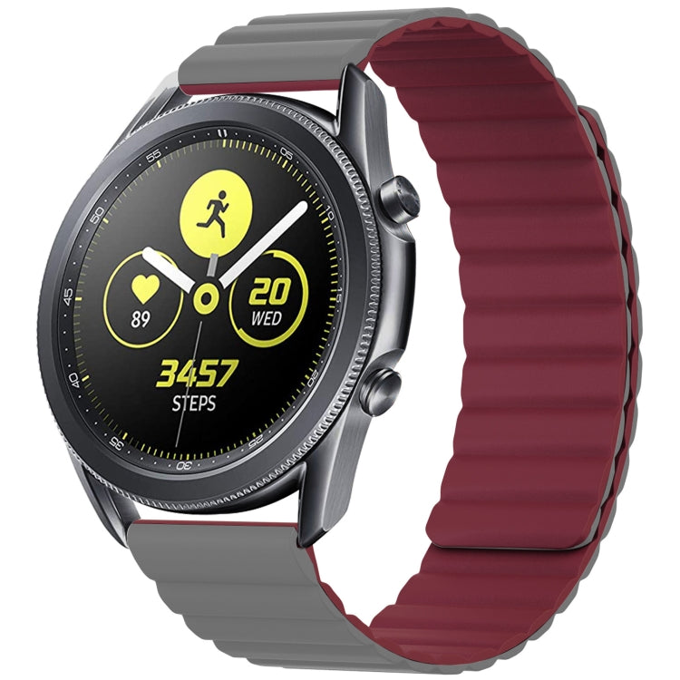 Universal Silicone Magnetic Replacement Strap Watchband, 20mm, 22mm, 20mm For Samsung Smart Watch, 22mm For Samsung Smart Watch