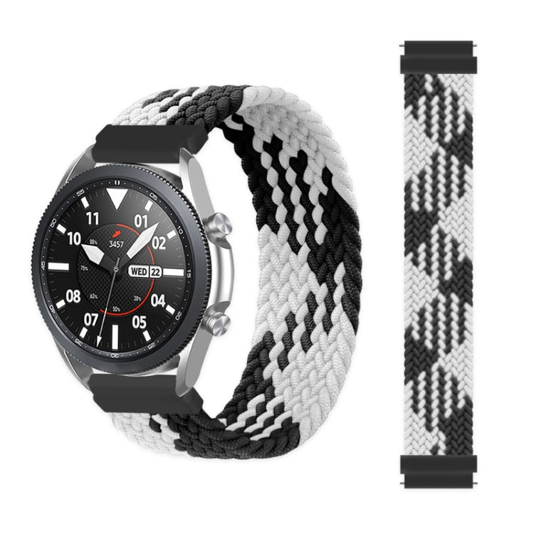 For Garmin Vivoactive 3 Adjustable Nylon Braided Elasticity Replacement Strap Watchband, 125mm, 135mm, 145mm, 155mm, 165mm