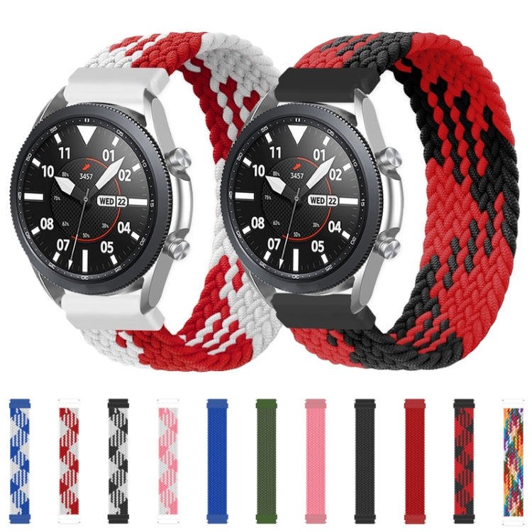 For Huawei Watch 3 / 3 Pro Adjustable Nylon Braided Elasticity Replacement Strap Watchband, 125mm, 135mm, 145mm, 155mm, 165mm