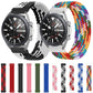 For Samsung Galaxy Watch 42mm Adjustable Nylon Braided Elasticity Replacement Strap Watchband, 125mm, 135mm, 145mm, 155mm, 165mm