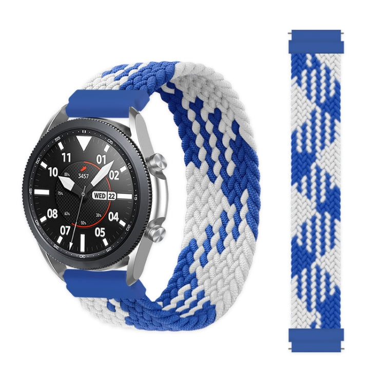 For Samsung Galaxy Watch 3 41mm Adjustable Nylon Braided Elasticity Replacement Strap Watchband, 125mm, 135mm, 145mm, 155mm, 165mm