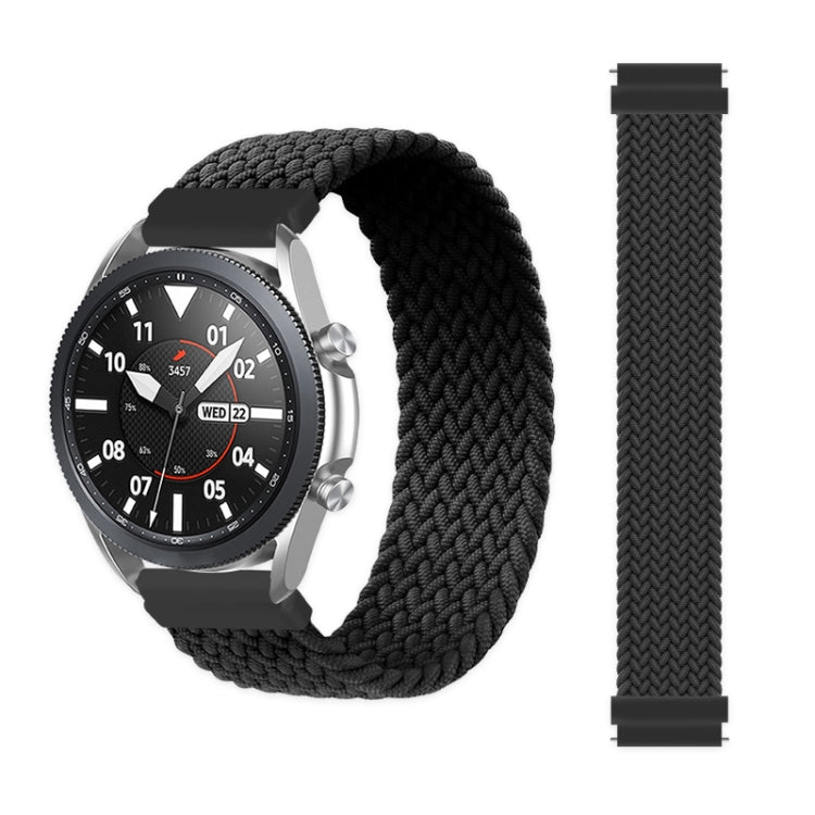 For Samsung Galaxy Watch 3 41mm Adjustable Nylon Braided Elasticity Replacement Strap Watchband, 125mm, 135mm, 145mm, 155mm, 165mm