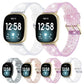 Glitter Powder Silicone Replacement Strap Watchband, For Fitbit Versa 3