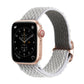Wave Texture Nylon Replacement Watchbands For Apple Watch Series, 7 45mm / 6 & SE & 5 & 4 44mm / 3 & 2 & 1 42mm, 7 41mm / 6 & SE & 5 & 4 40mm / 3 & 2 & 1 38mm