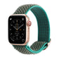 Wave Texture Nylon Replacement Watchbands For Apple Watch Series, 7 45mm / 6 & SE & 5 & 4 44mm / 3 & 2 & 1 42mm, 7 41mm / 6 & SE & 5 & 4 40mm / 3 & 2 & 1 38mm