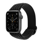 Wave Texture Nylon Replacement Watchbands For Apple Watch Series, 7 45mm / 6 & SE & 5 & 4 44mm / 3 & 2 & 1 42mm, 7 41mm / 6 & SE & 5 & 4 40mm / 3 & 2 & 1 38mm