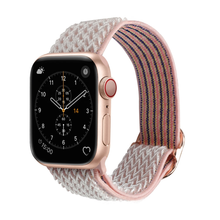Wave Texture Nylon Replacement Watchbands For Apple Watch Series, 7 45mm / 6 & SE & 5 & 4 44mm / 3 & 2 & 1 42mm, 7 41mm / 6 & SE & 5 & 4 40mm / 3 & 2 & 1 38mm