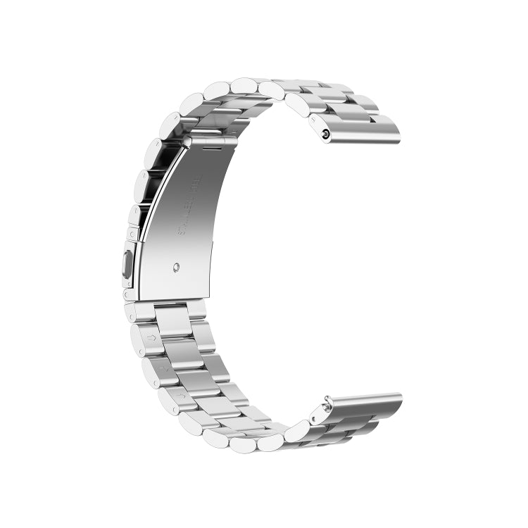 For Huawei Watch 3 / 3 Pro 22mm Three-beads Steel Replacement Strap Watchband