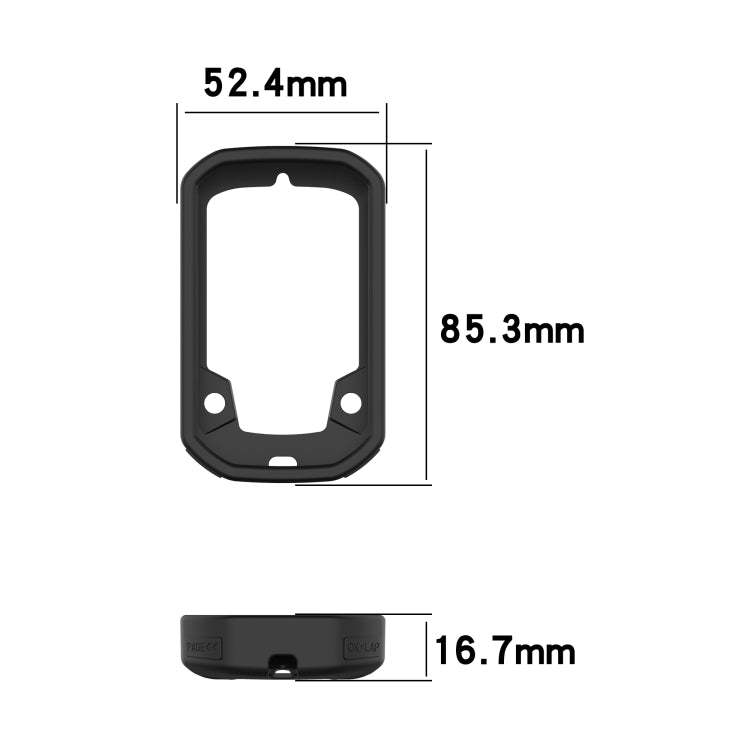 For Bryton Rider 430 / 320 Universal Silicone Protective Case Cover