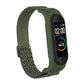 For Xiami Mi Band 6 / 5 / 4 / 3 Wavy Texture 8-shaped Buckle Replacement Strap Watchband