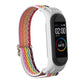 For Xiami Mi Band 6 / 5 / 4 / 3 Wavy Texture 8-shaped Buckle Replacement Strap Watchband