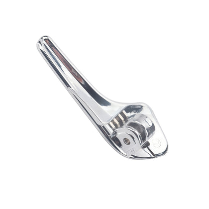 Left side interior car door handle, chrome finish
