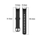 xDfind For Fitbit Luxe Silicone Color Buckle Replacement Strap Watchband, S, L