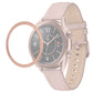 Smart Watch Rhombus Texture Bezel Ring, For Samsung Galaxy Watch 3 41mm, For Samsung Galaxy Watch 3 45mm