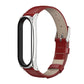 For Xiaomi Mi Band 6 / 5 Mijobs First Layer Cowhide Plus Replacement Watchband