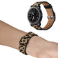 Universal Printed Leather Replacement Strap Watchband, 22mm For Xiaomi Haylou RT RS3 LS04 / LS05S, 22mm For Samsung Galaxy Watch 46mm