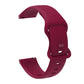 For Xiaomi Haylou RT RS3 LS04 / LS05S Universal Inner Back Buckle Perforation Silicone Replacement Strap Watchband, 20mm, 22mm