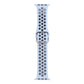 Metal Buckle Silicone Replacement Watchband For Apple Watch Series, 7 41mm / 6 & SE & 5 & 4 40mm / 3 & 2 & 1 38mm, 7 45mm / 6 & SE & 5 & 4 44mm / 3 & 2 & 1 42mm